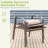 Steel Outdoor Folding Dining Armchair