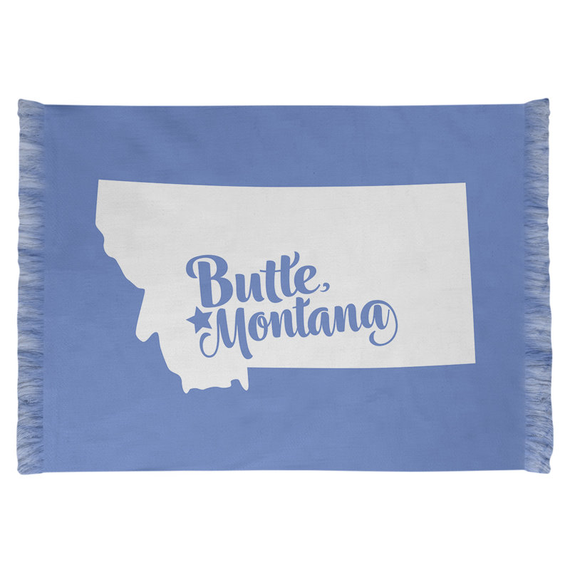 Tapis bleu butte montana