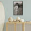 Œuvre d'art giclée sur toile, cadre gris, représentant un quai couvert, par Noah Bay-25243596-25243597