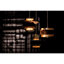 Luminaire suspendu géométrique 4 lumières Arion