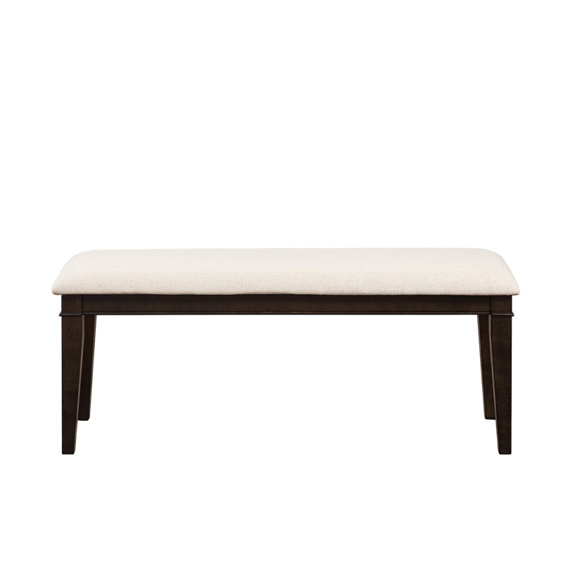Dark Brown 48-Inch Bench With For Dining Durableness In Persistent Elegance