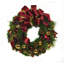 Classic Holiday Wreath and UV Boxwood Drop-In