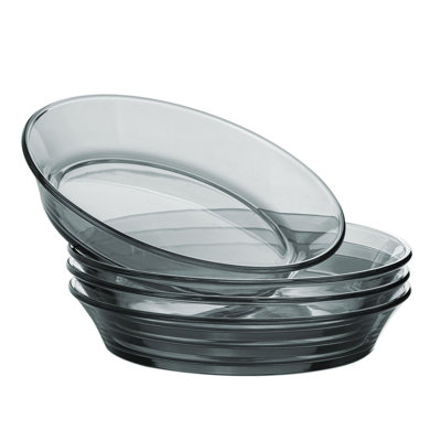 Lakevia Glass Everyday Deep Plate 7.8''