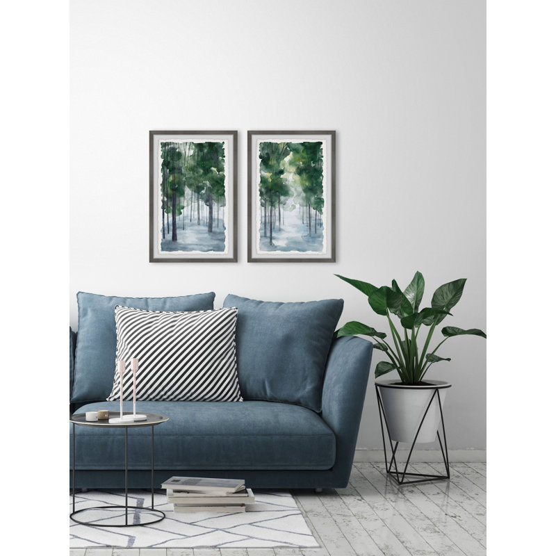 Perfect Time Diptych - ensemble de 2 reproductions de cadres photo, H 36 po x l 24 po