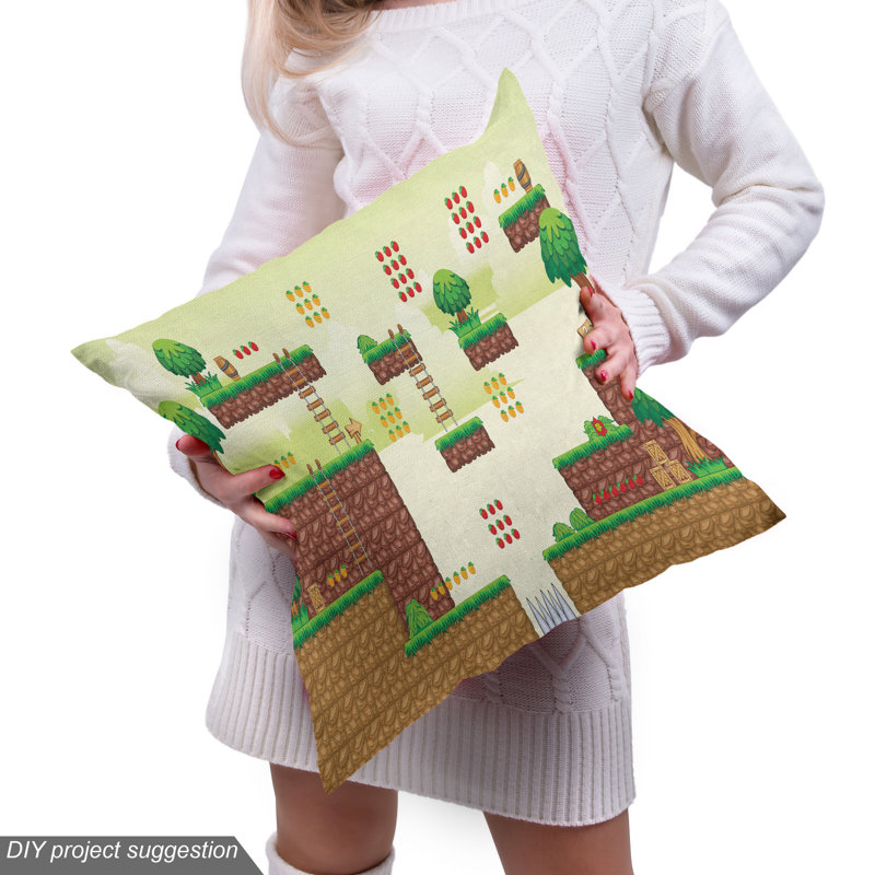 Tissu de jeux d’ordinateur, l 36 po x L 360 po