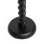 Willoughby Spiralled Mango Wood Round Side Table-281888674