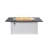 Havenwood Rectangle Smokeless Fire Pit Table with Hidden Fuel Tank-93699779-93699778