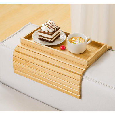 Sofa Armrest Table, Anti-Slip Armrest Organizer