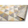Rubino Modern Geometric White/Yellow Area Rug