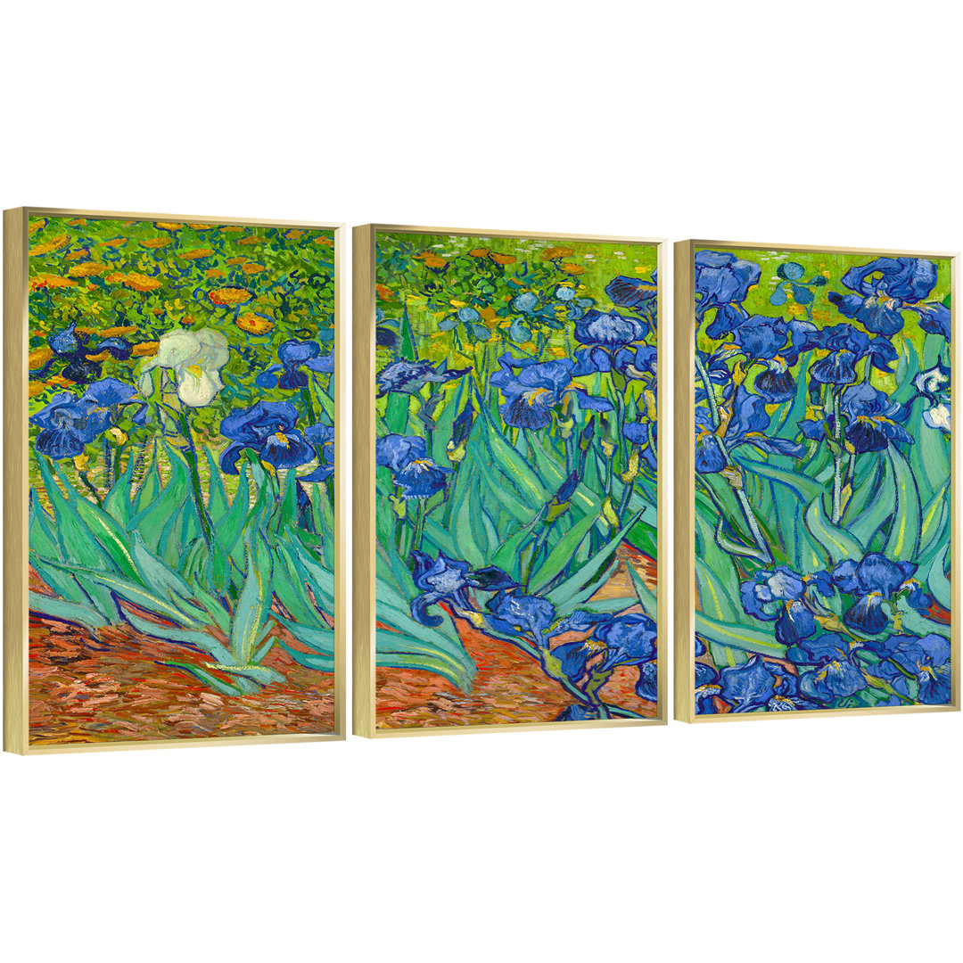 " Van Gogh Wall Art " by Vincent Van Gogh 3 - Pieces Vault W Artwork