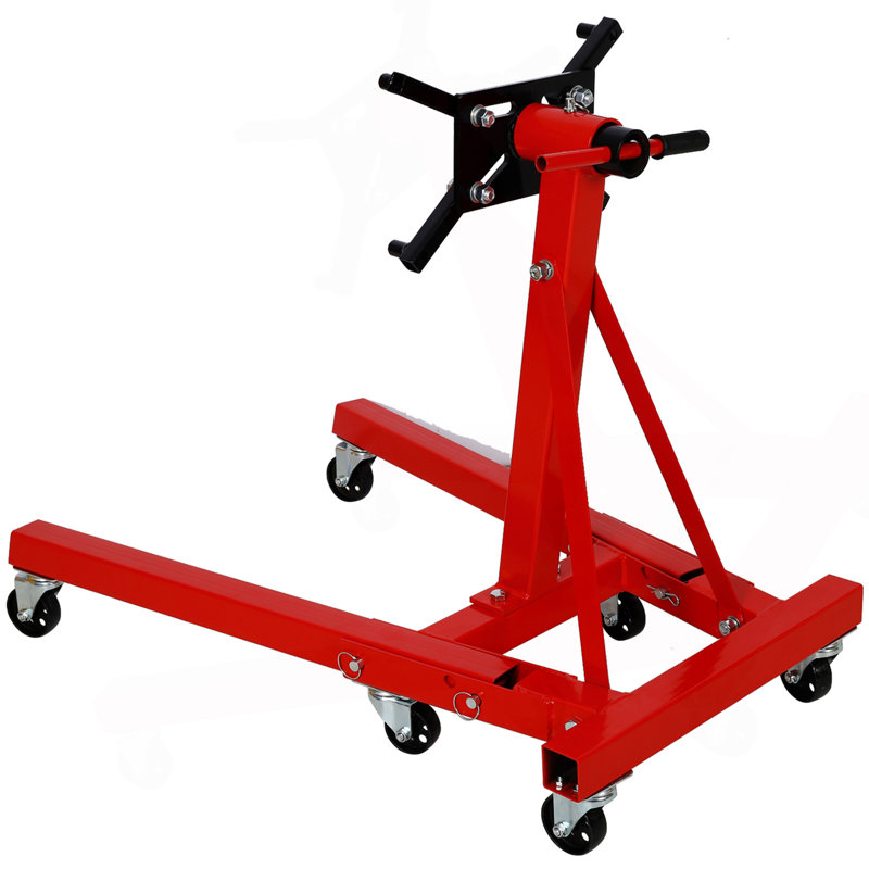 Engine Stand,Vehicle Engine Block Stand,Folding Stand,Steel Ratating Head 2000Lbs