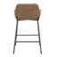 Greely Upholstered Counter Stool with Metal Frame-1090292461
