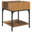 40cm W Manufactured Wood Bedside Table-1013070564