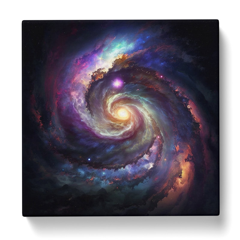 Galaxy Realism - Wrapped Canvas, 50cm H x 50cm W x 3cm D