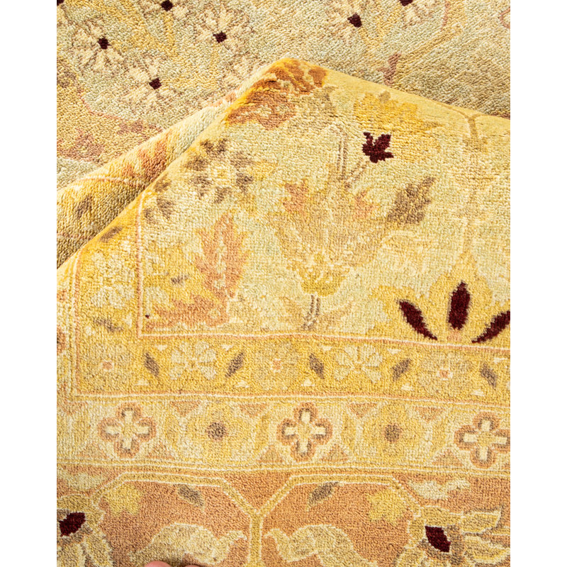 Ruby-Marie One-of-a-Kind 9' 0" X 12' 0" Hand Knotted Area Rug
