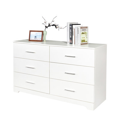 6 Drawer Double Dresser For Bedroom