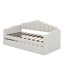 Lit de jour simple rembourré avec ports de chargement USB et couchette-1726973042
