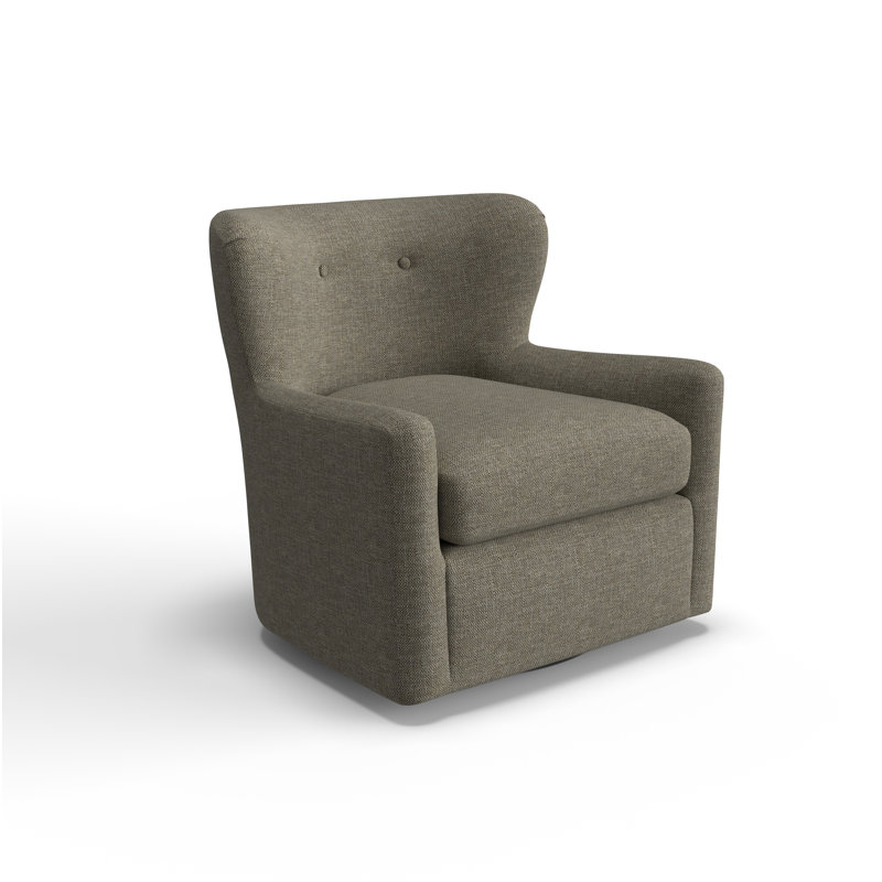 Fauteuil oscillant pivotant Bendigo, Tissage Drusky Twig Sustain Performance
