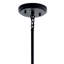 Luminaire suspendu cylindrique unique à 2 lumières Korben