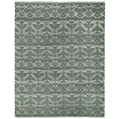 Tapis tissé en laine tissé Birch Lane