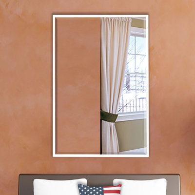 Rashedah Metal Flat Wall Mirror