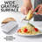 Zulay Kitchen Professional Cheese Grater Stainless Steel - Black