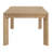 Brown Dining Table With Leaf