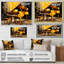 «Black and Yellow Piano Jazzed Keys II», reproduction sur toile-97044960-97044961