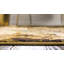 Tapis rouge / crème à motif abstrait Eelijah-73867173