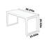 Bureau uni texturé naturel-2079667960