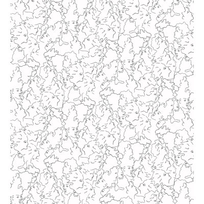 The Wall - Rouleau de papier peint L 66 pi x l 27,56 po Ressemblance Jean Cocteau