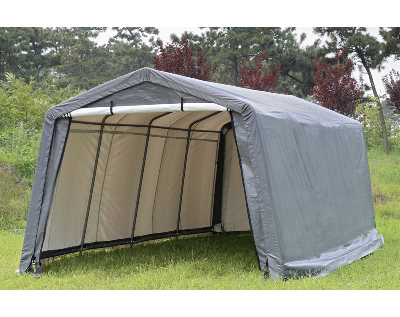 Garage l 10 pi x P 20 pi, Gris