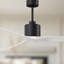 Mollywood - 42" Ceiling Fan - Textured Bronze Finish - Matte Black Blades-465038768-465838809-413141962