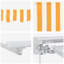 VidaXL Polyester Cover Retractable Patio Awning-126173460-126173468