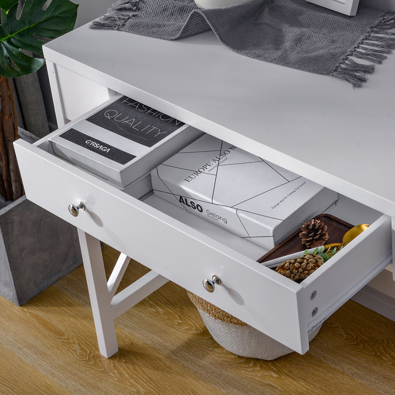 Therir 100 Cm Console Table, White