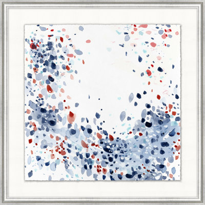 «Ocean Spray 3» par Thom Filicia - Peinture encadrée sur papier