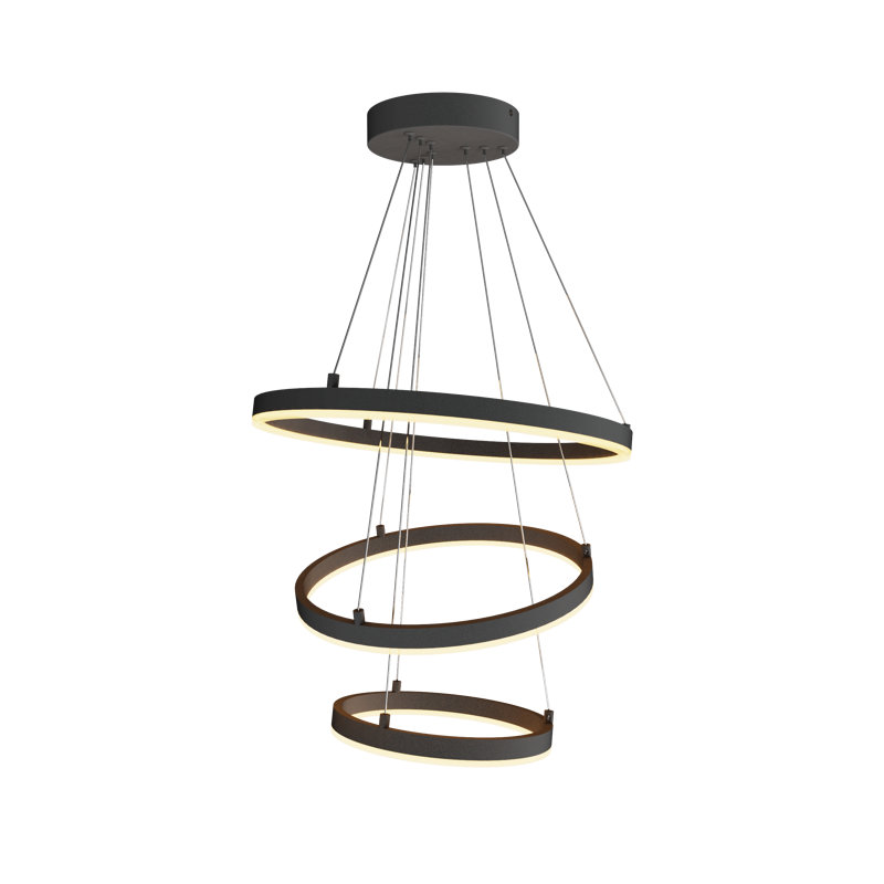 Luminaire suspendu à 3 lumières DEL