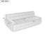 3 salons - Maille respirante de style minimaliste moderne de 86,2 po, siège confortable profond, accoudoir bas, aucun assemblage requis pour le confort du fauteuil inclinable, requis de toute évidence-1467617153