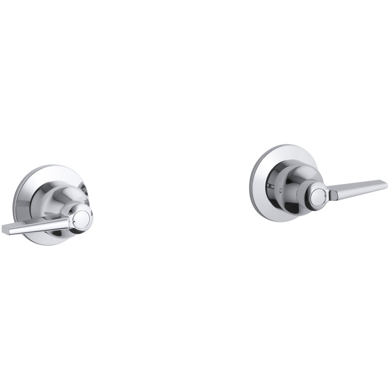 Garniture de valve murale Triton avec poignées levier, nécessite une valve
