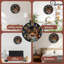 Horloge de Noël avec les lutins et les cadeaux