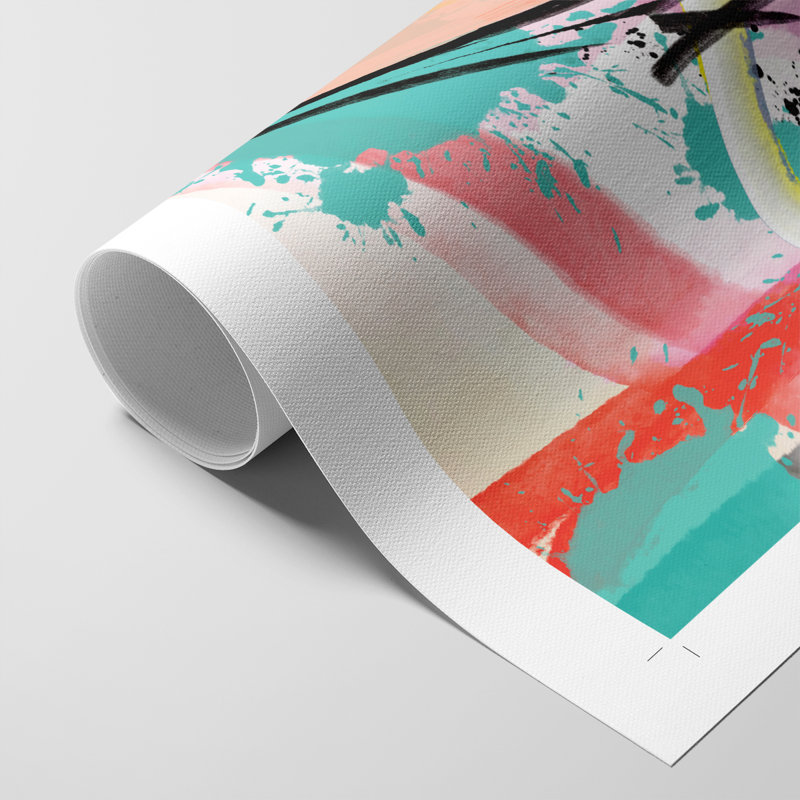 Pop Pop Plateforme - Impression sur toile seulement - NON-CADRE, H 27 po x l 18 po