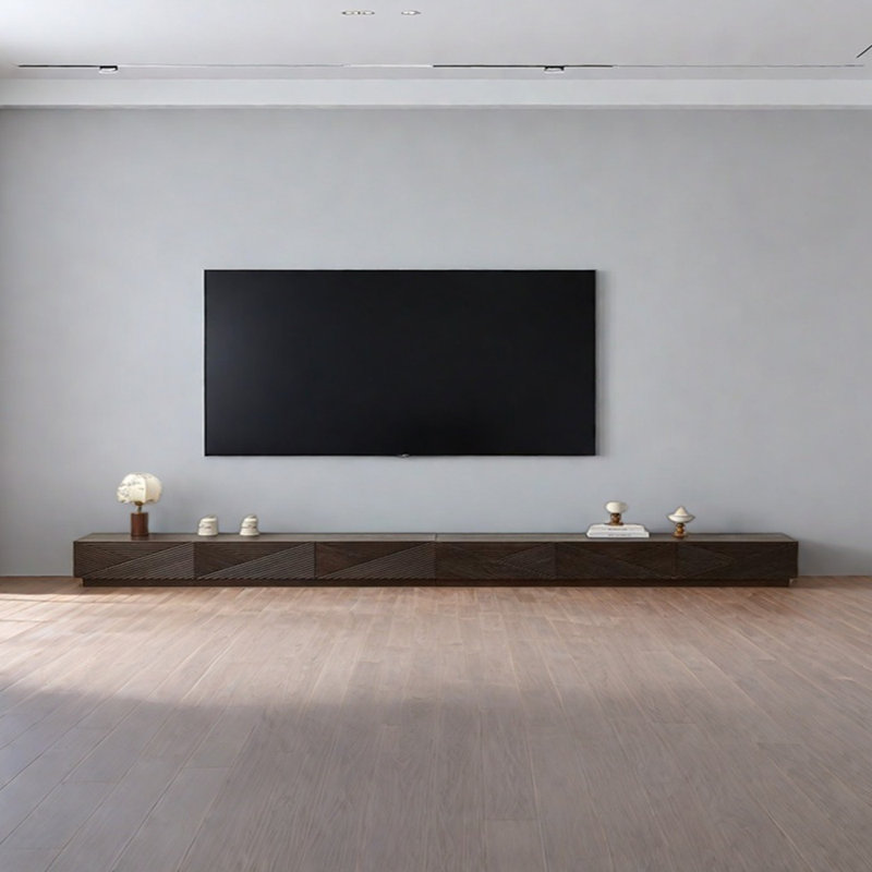 Simple Style TV Cabinet, 125.98"
