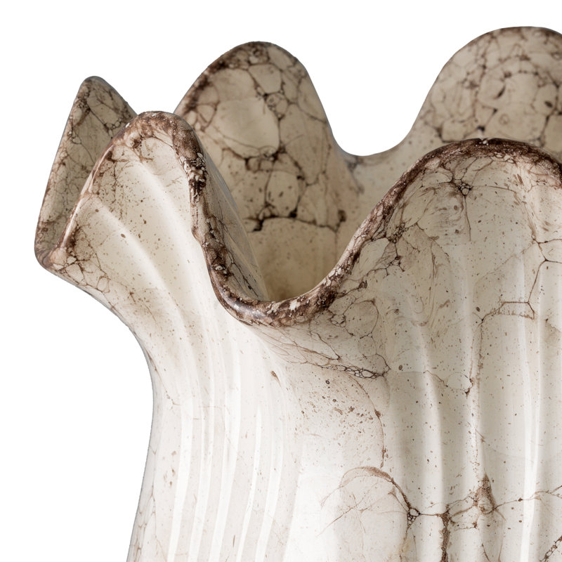 Vase Tulipa Ceramic, Gray