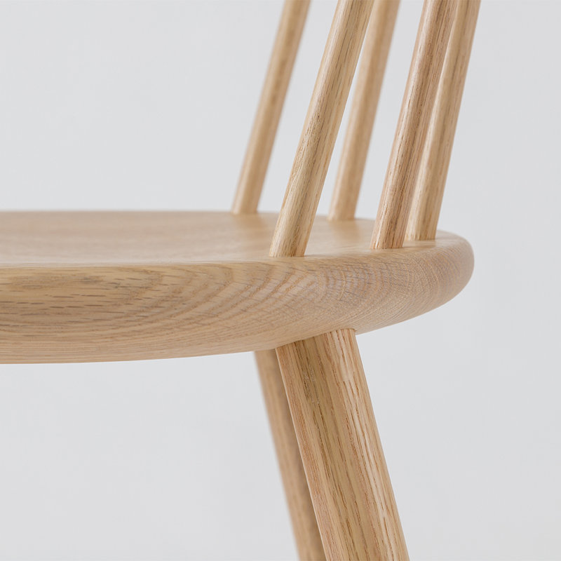 Ai Solid Wood Dining Chair, Oak