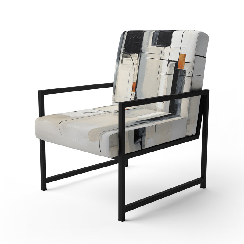 Fauteuil d'appoint Crotzer, Noir, noir, noir, noir
