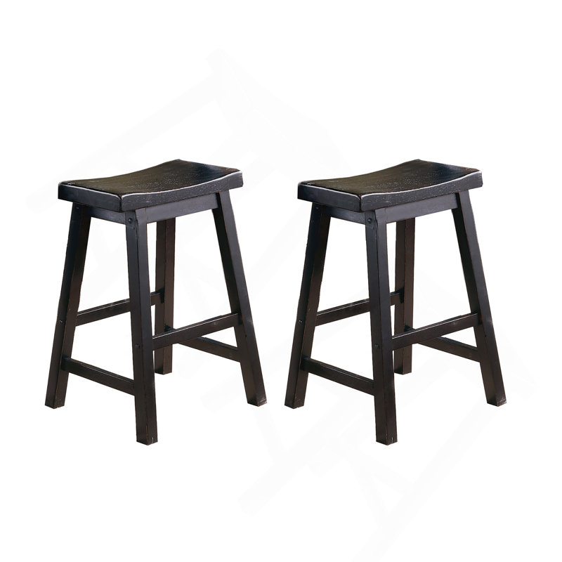Justinian Counter Stool, Counter Stool (24” Seat Height), Espresso
