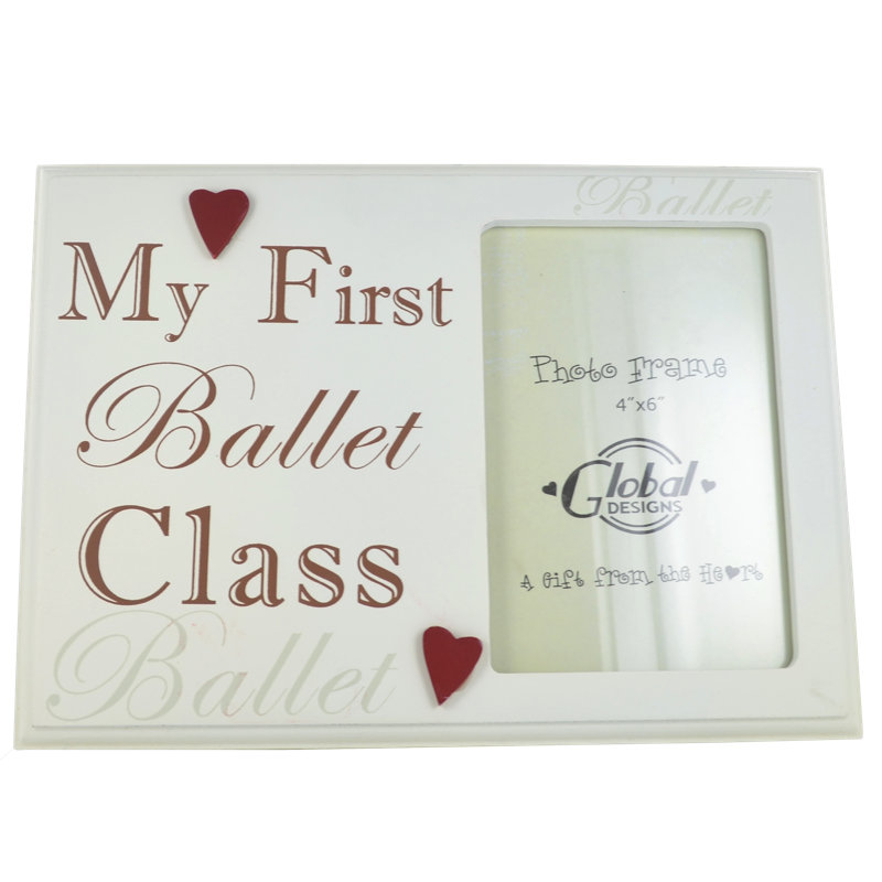 Red and Cream Single Picture Frame