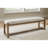 Geovoni Polyester Upholstered Bench