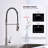 Single Handle Commercial Modern Spring High Arc Kitchen Faucet Water Filter System Bends