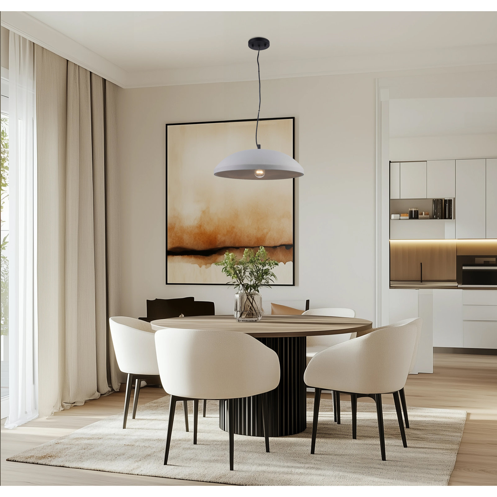 Zac Single Light Pendant